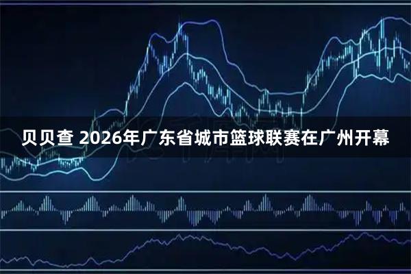 贝贝查 2026年广东省城市篮球联赛在广州开幕