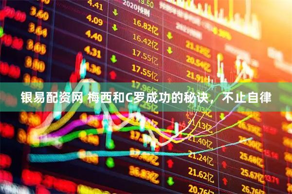 银易配资网 梅西和C罗成功的秘诀，不止自律